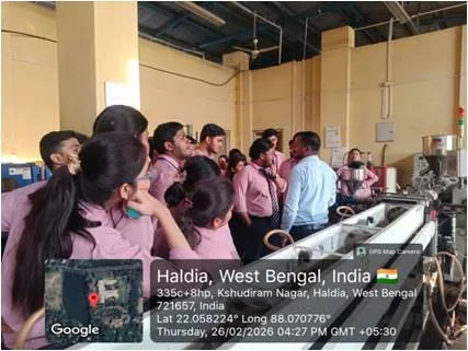 One day Industry visit at CIPET (Haldia)