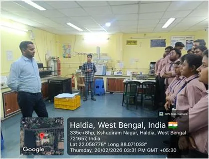 One day Industry visit at CIPET (Haldia)